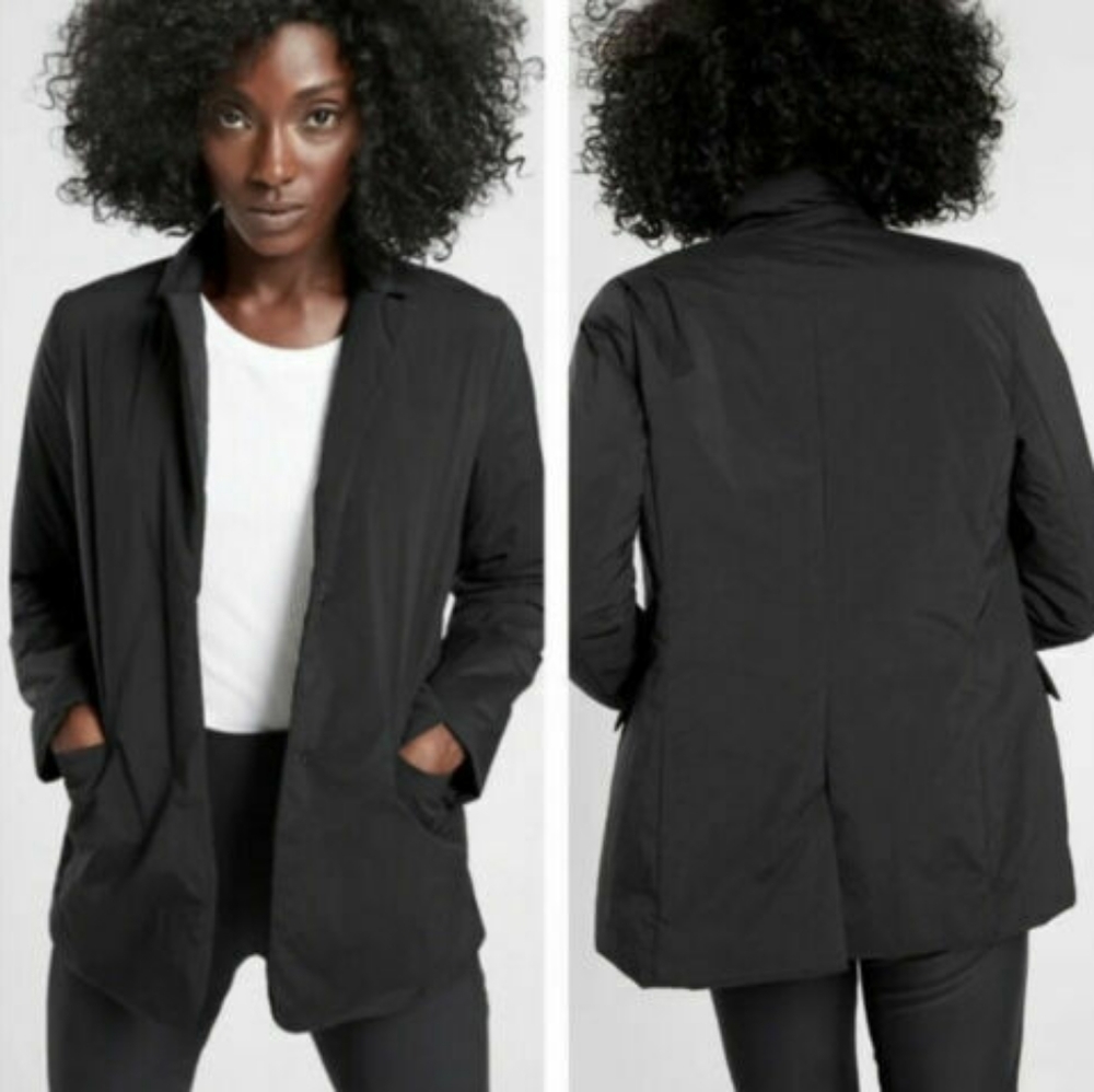 Athleta XXS black Primaloft Evolution blazer